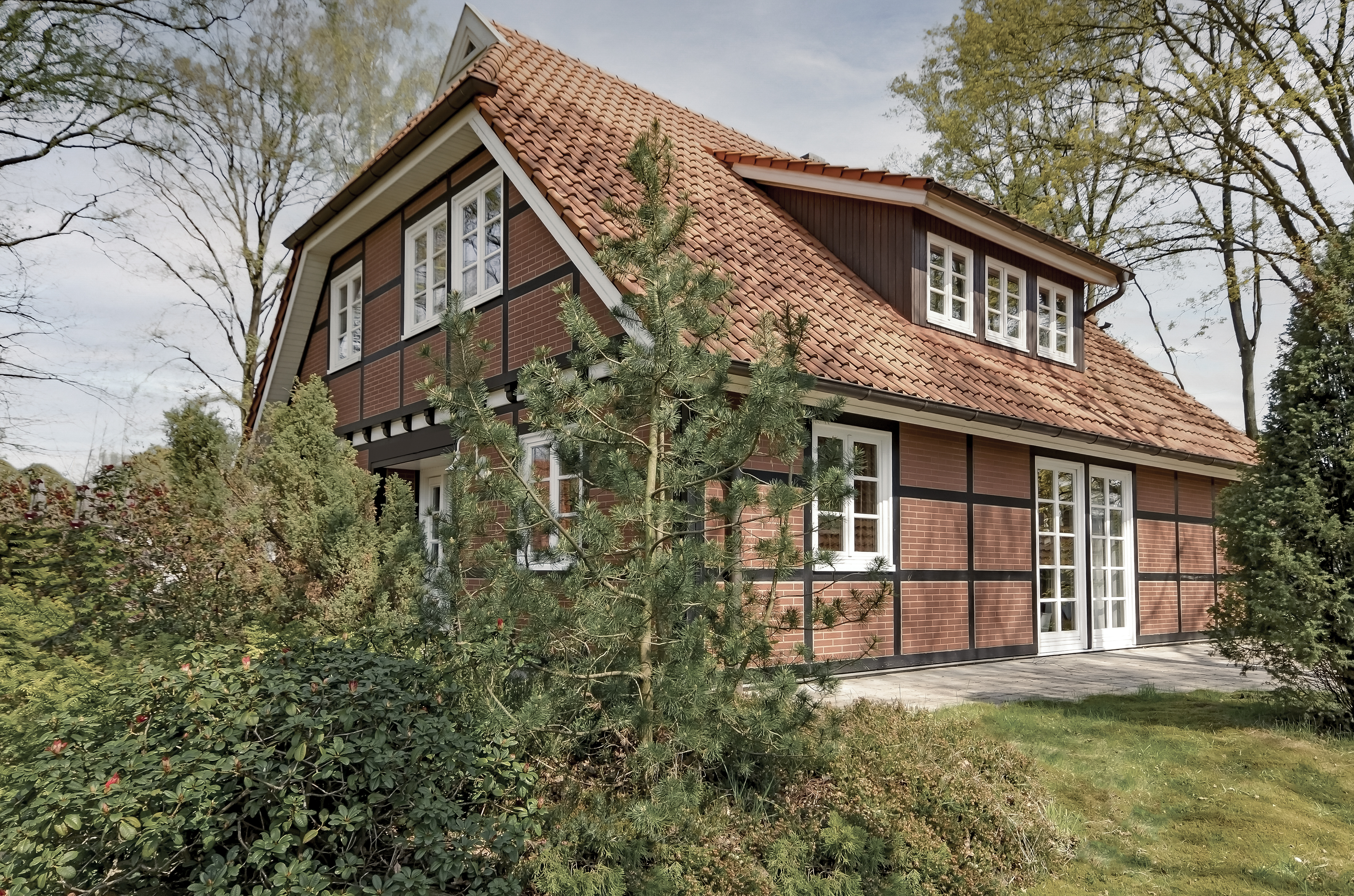 Nordheide Lueneburg Typische Altbau Backsteinhaus Immobilie