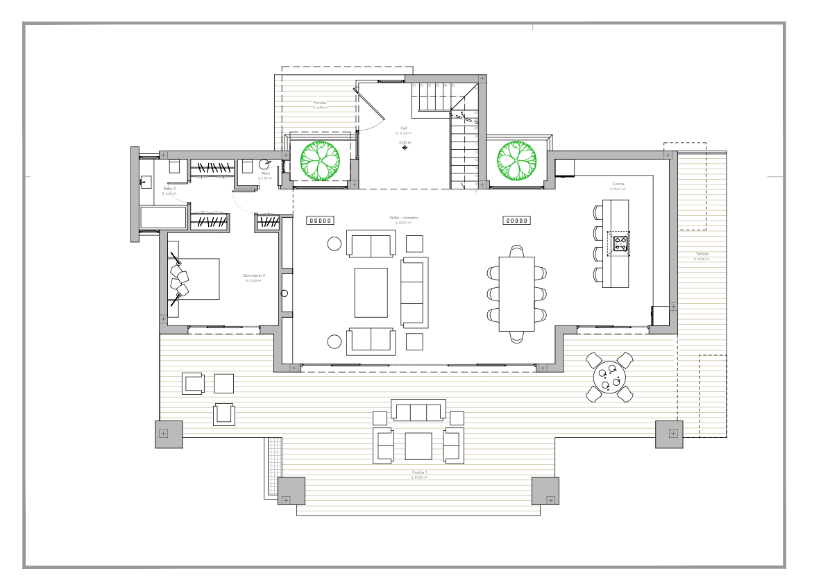 Floor plan living area