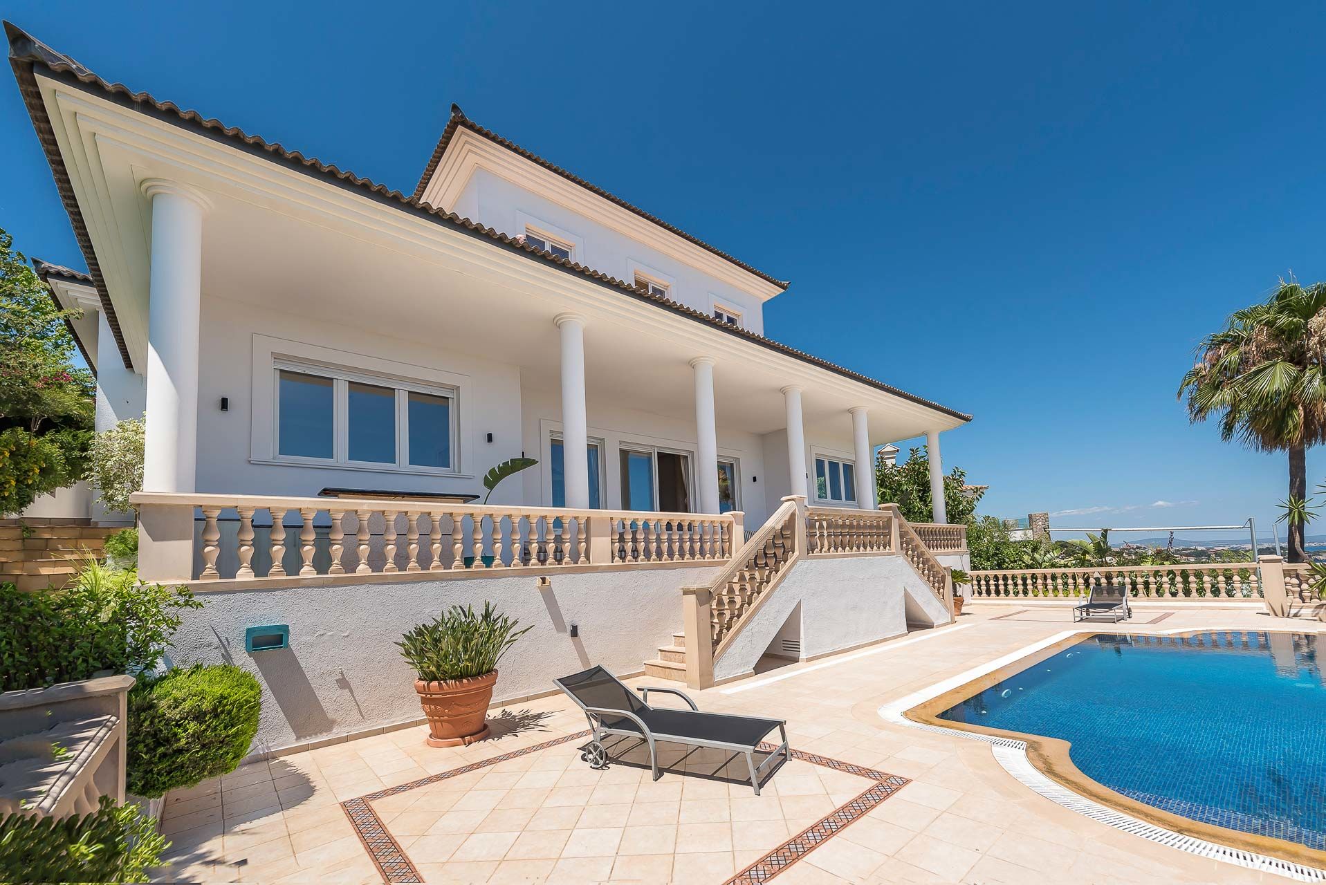 Villa in Bendinat mit spektakulärem Meerblick