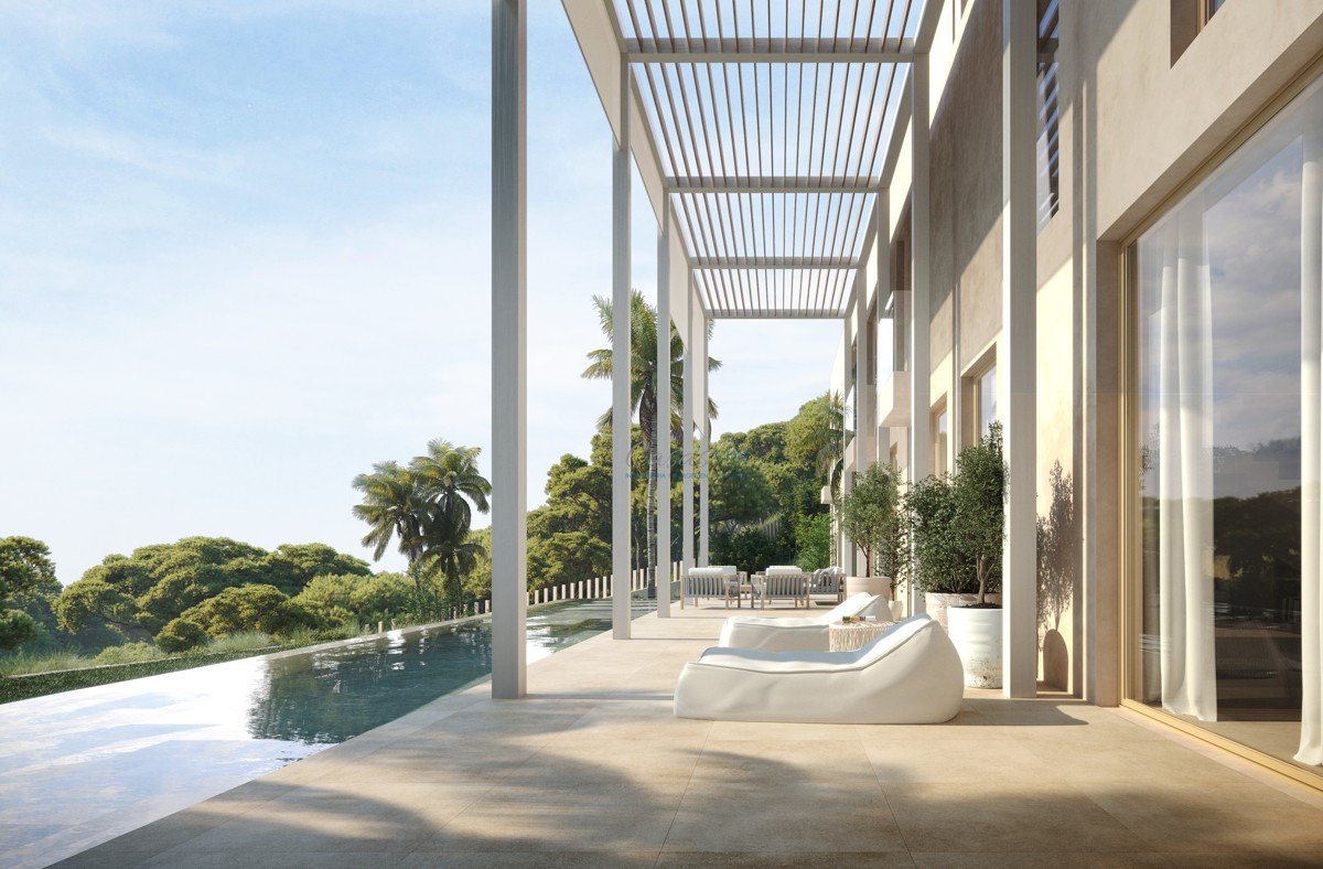 Propuesta de proyecto: Zona de terraza con piscina