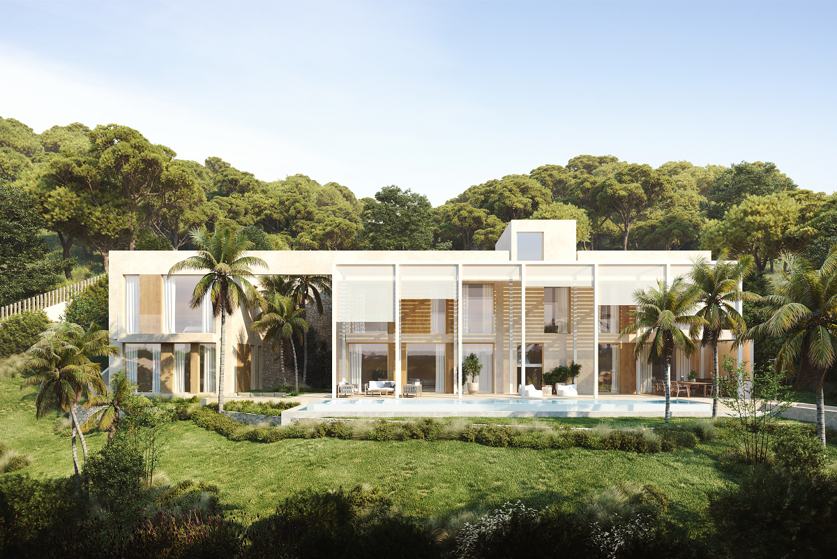 Propuesta de proyecto: Villa moderna de obra nueva