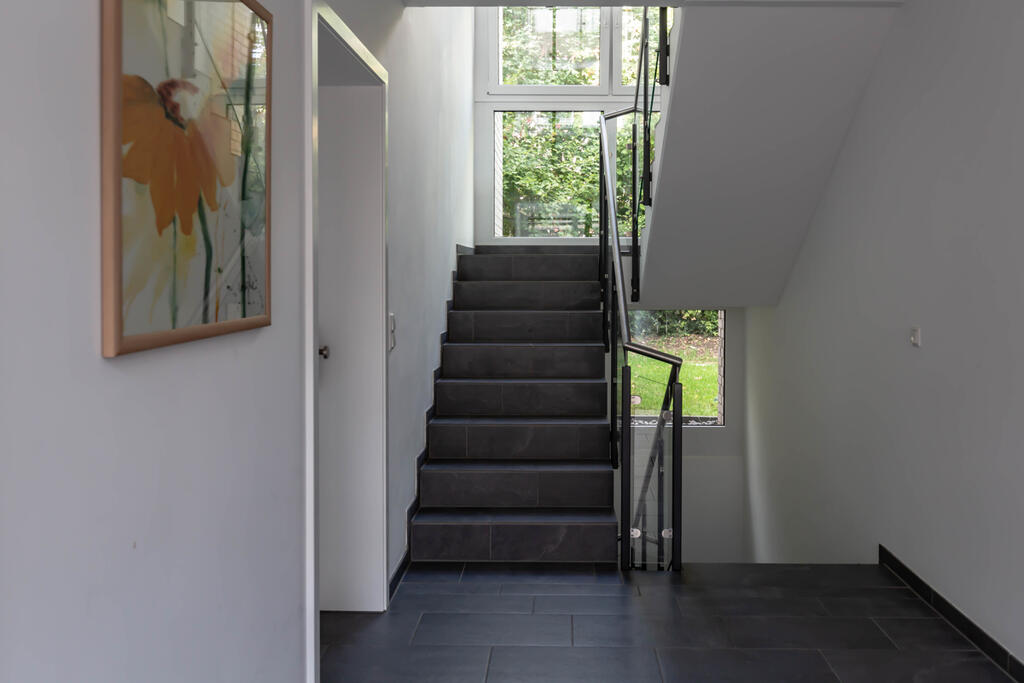 Das moderne Treppenhaus 
